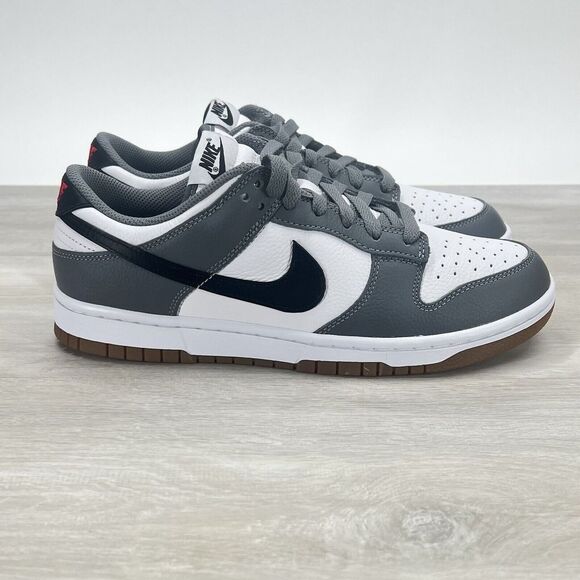 Nike Dunk Low By You Gray White Black Gum Bottom FN0569-900 New Mens Size 8.5 - Picture 3 of 12